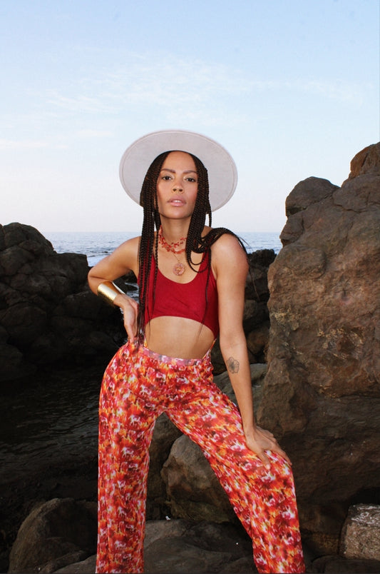 RUBY VOLCANO PANTS (DIVINE LIGHT COLLECTION)