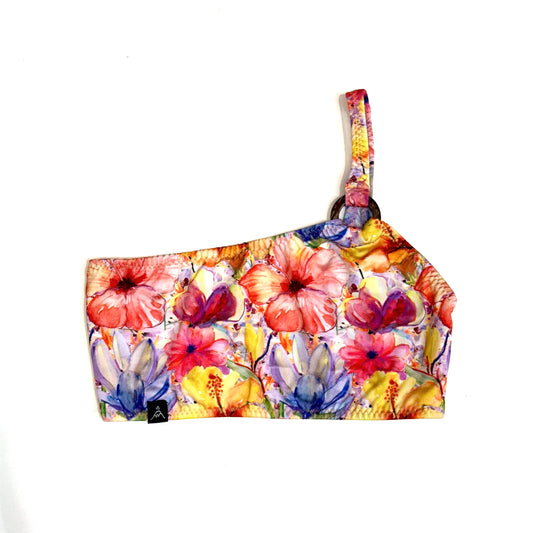 COLOMBIA ASYMMETRIC BIKINI TOP (MORENA TROPICANA COLLECTION)
