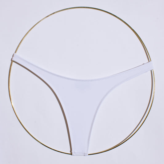 WHITE BIKINI BOTTOM