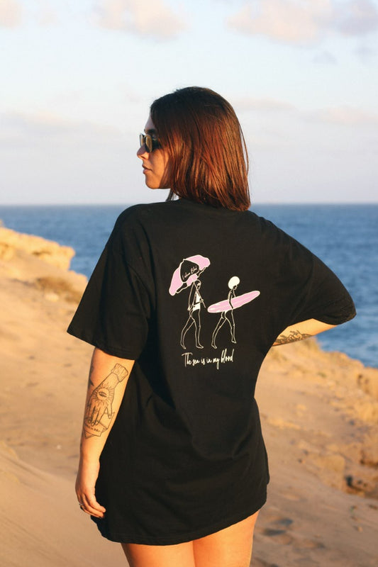 "THE SEA IS IN MY BLOOD" T-SHIRT
