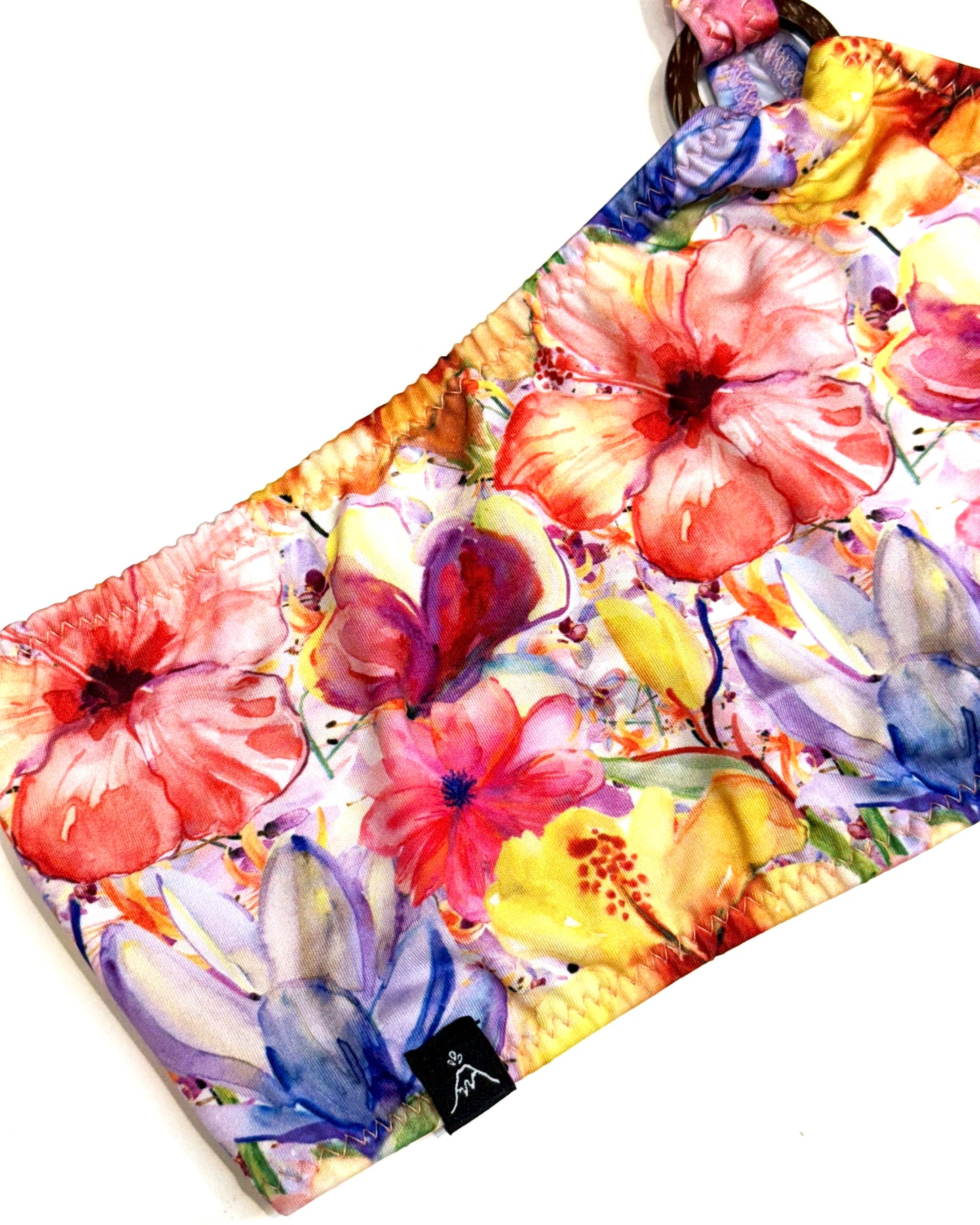 COLOMBIA ASYMMETRIC BIKINI TOP (MORENA TROPICANA COLLECTION)