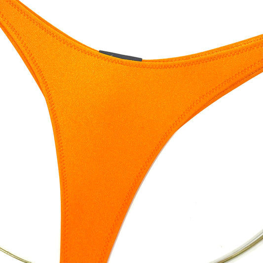 SUNNY DREAMS BRAZILIAN BIKINI BOTTOM - Dark Orange (MIAMI BABY COLLECTION)