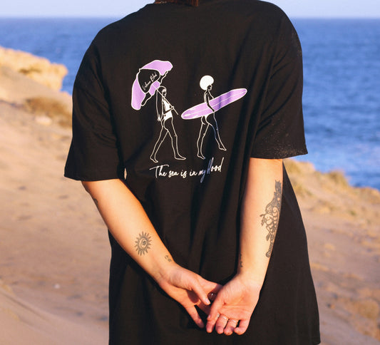 "THE SEA IS IN MY BLOOD" T-SHIRT