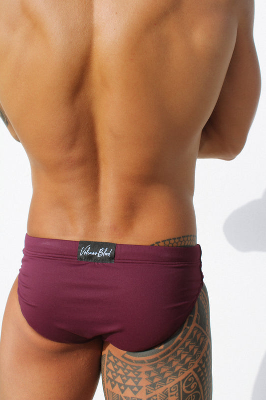BAÑADOR SLIP (BURDEOS) (MORENA TROPICANA COLLECTION)