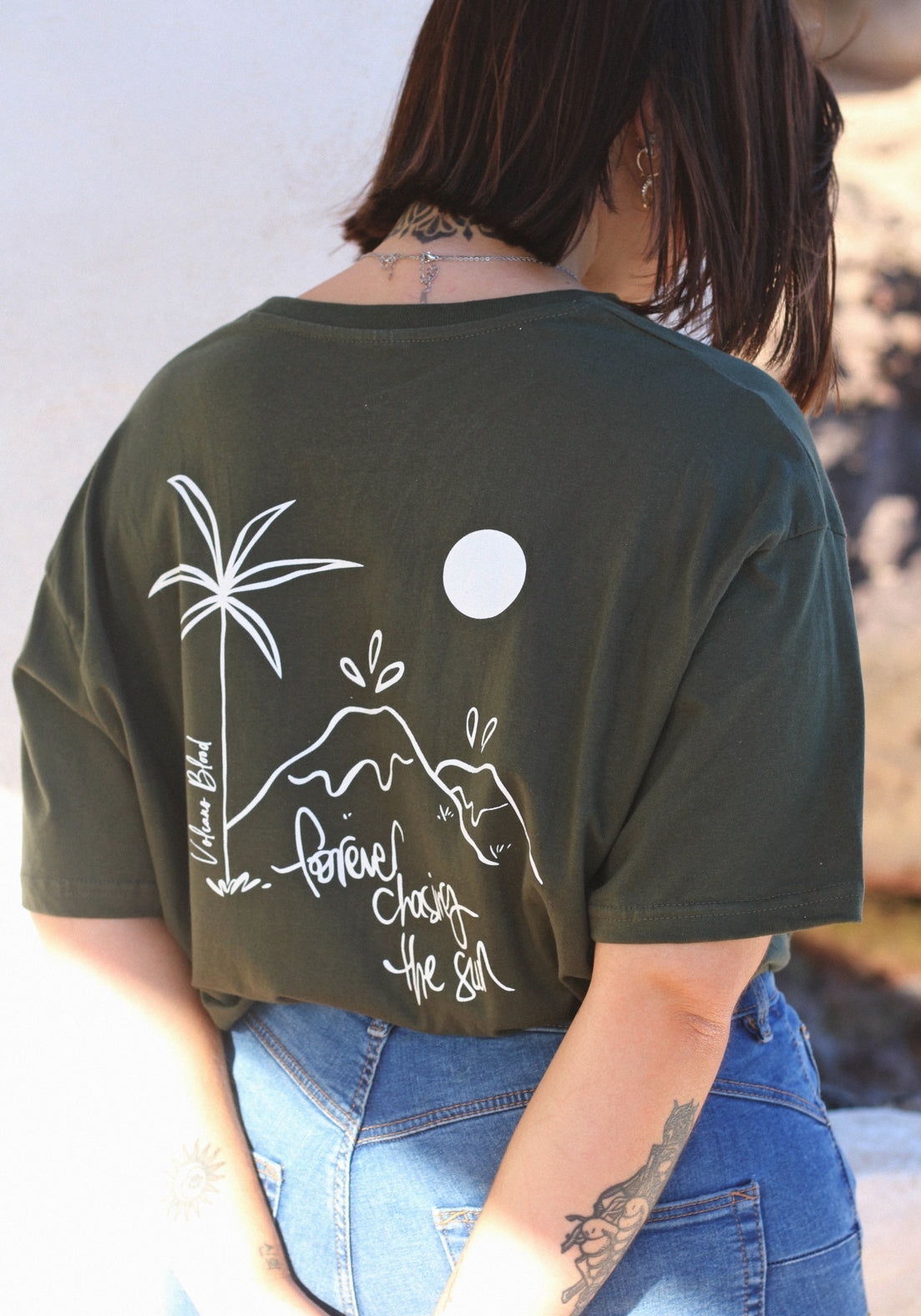 "FOREVER CHASING THE SUN" T-SHIRT